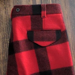 Men's heavy wool pants